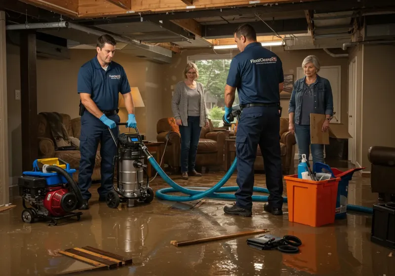 Basement Water Extraction and Removal Techniques process in Grandview Plaza, KS