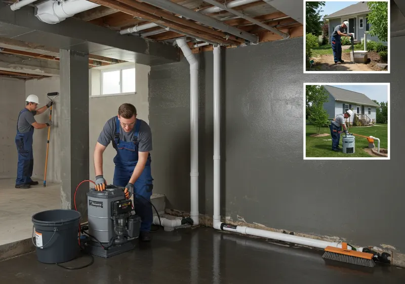 Basement Waterproofing and Flood Prevention process in Grandview Plaza, KS